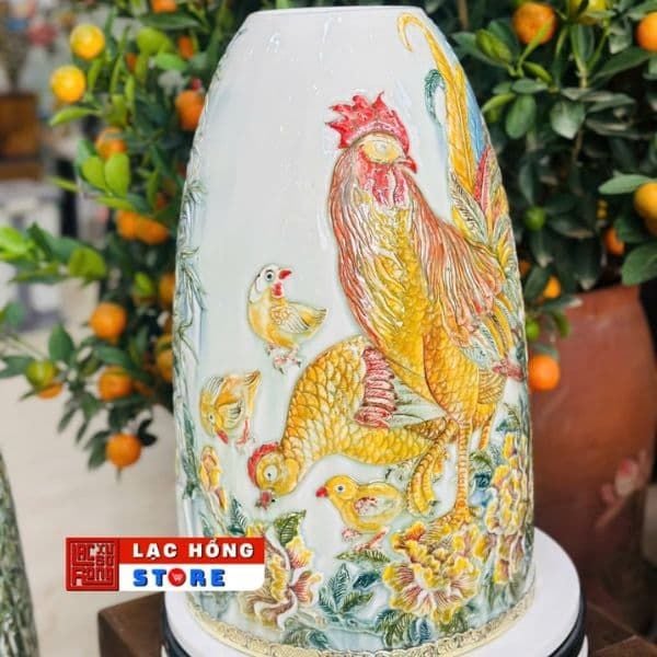 bình hoa gốm