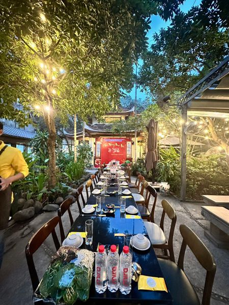 Không gian tổ chức sinh nhật ngoài trời