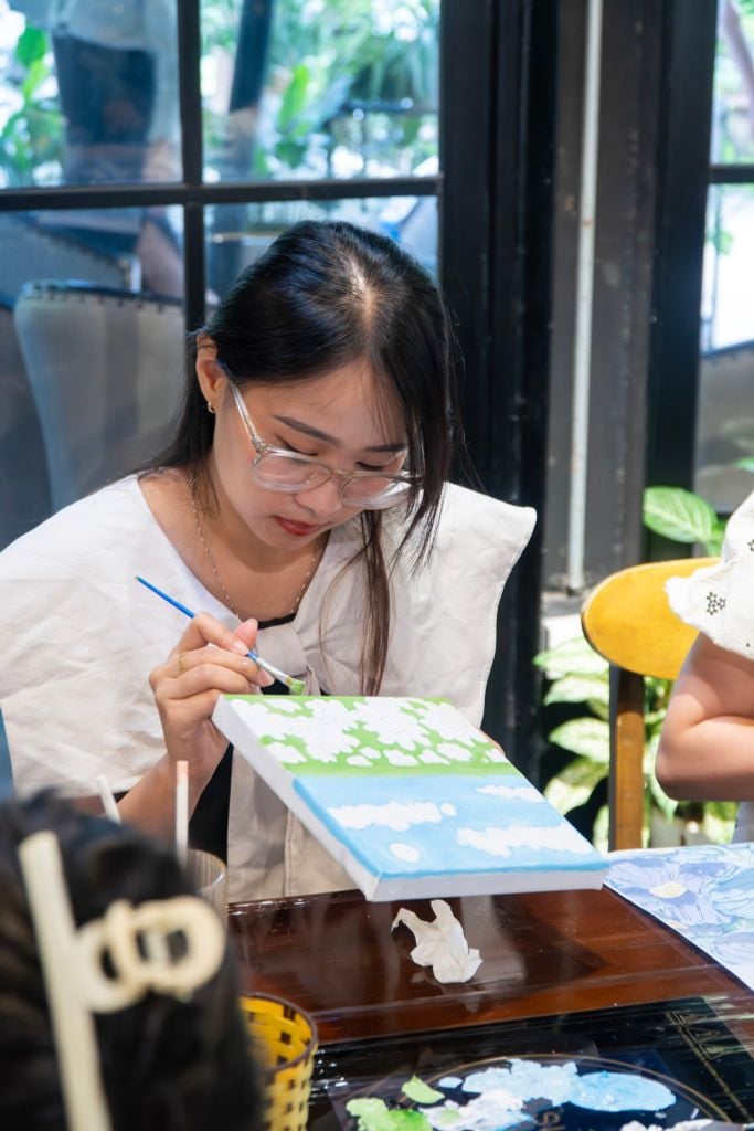 workshop vẽ tranh Thảo Viên