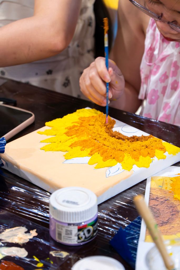 workshop vẽ tranh Thảo Viên