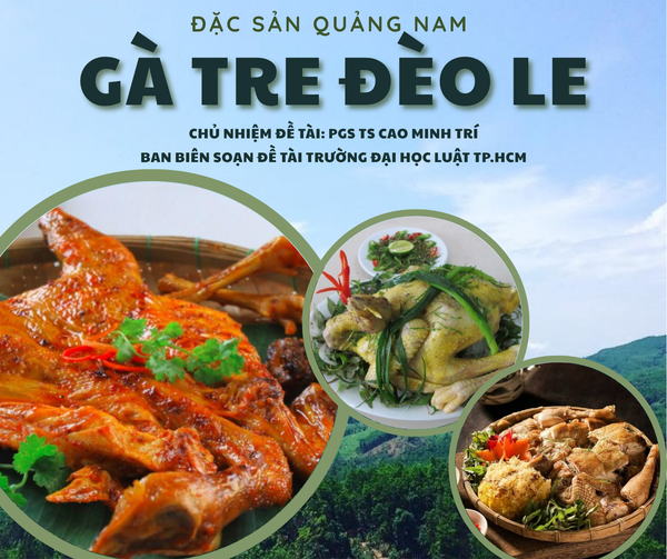 Gà tre Đèo Le - Món ngon xứ Quảng
