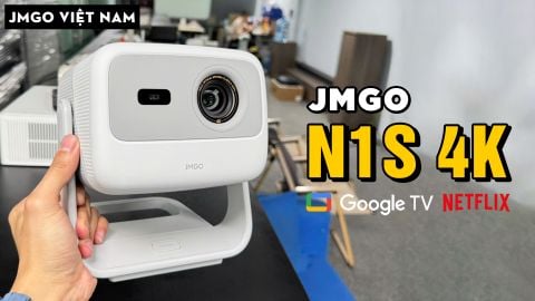 JMGO N1S 4K - SIÊU PHẨM MÁY CHIẾU MỚI CHUẨN 4K UHD MÀ LẠI CỰC KỲ NHỎ GỌN