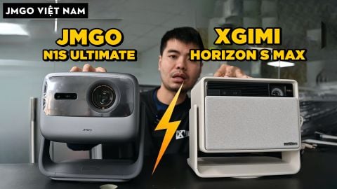 SO SÁNH BỘ ĐÔI MÁY CHIẾU 4K JMGO N1S ULTIMATE VÀ XGIMI HORIZON S MAX