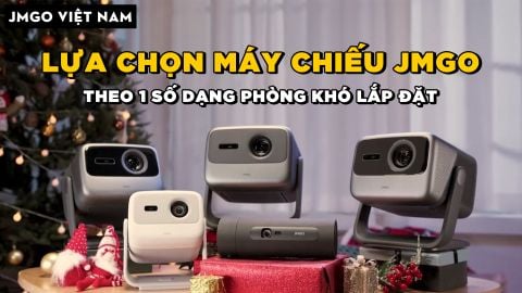 LỰA CHỌN MÁY CHIẾU JMGO CHO 1 SỐ DẠNG PHÒNG KHÓ LẮP ĐẶT