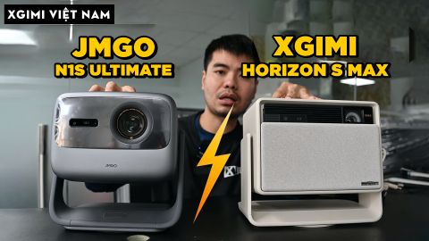 SO SÁNH BỘ ĐÔI MÁY CHIẾU 4K CAO CẤP XGIMI HORIZON S MAX VÀ JMGO N1S ULTIMATE