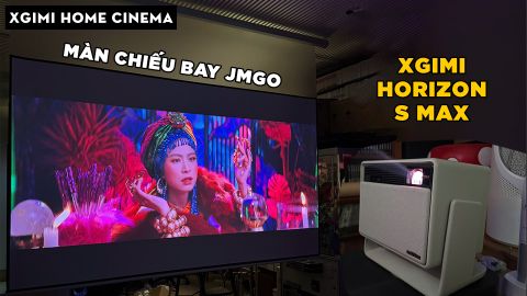 HOME CINEMA VỚI XGIMI HORIZON S MAX VÀ MÀN CHIẾU BAY JMGO