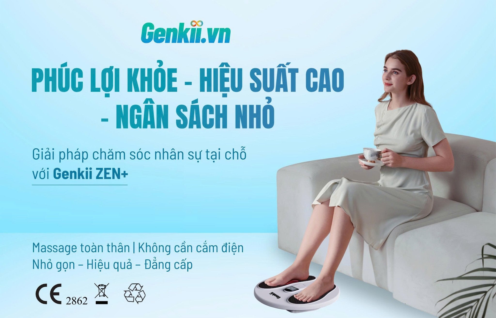 Trạm Thư Giãn – Sạc Năng Lượng ngay tại văn phòng bạn với Genkii ZEN+