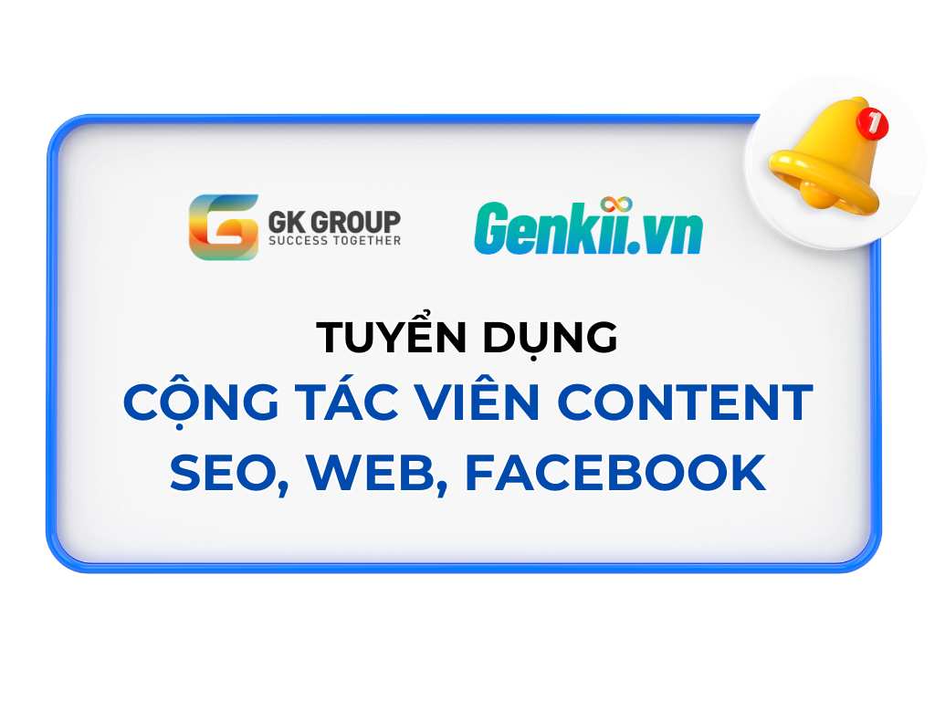 Tuyển dụng Cộng tác viên Content SEO, Web, Facebook