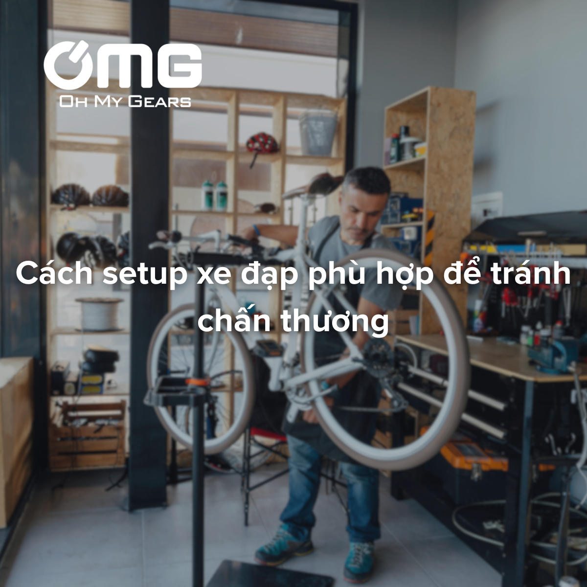 Cách setup xe đạp phù hợp để tránh chấn thương