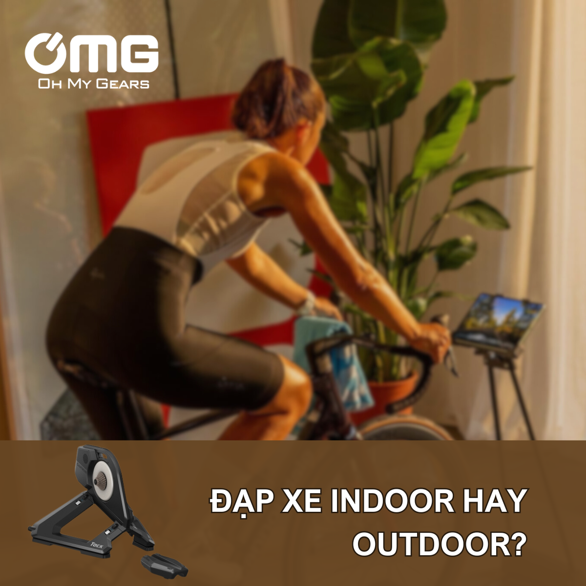 ĐẠP XE INDOOR VÀ OUTDOOR, CÁI NÀO TỐT HƠN?