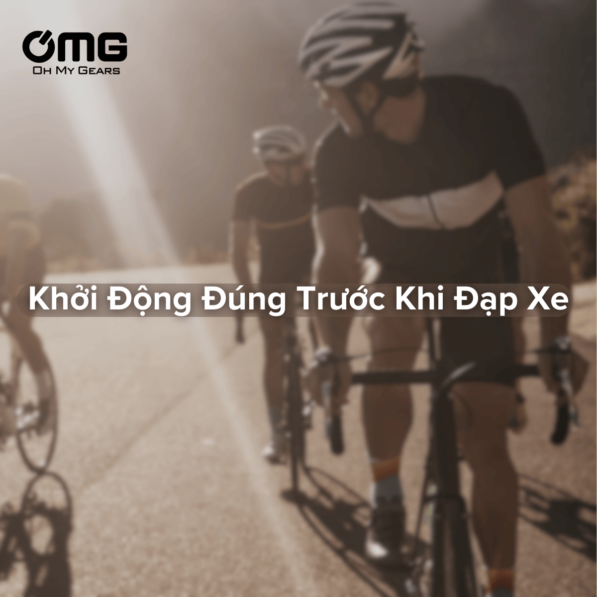 Cách khởi động đúng trước khi đạp xe để tránh chấn thương