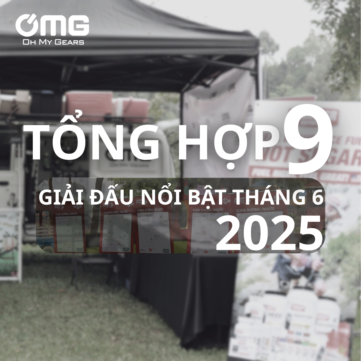 TỔNG HỢP 9 GIẢI CHẠY NỔI BẬT NHẤT THÁNG 6/2025