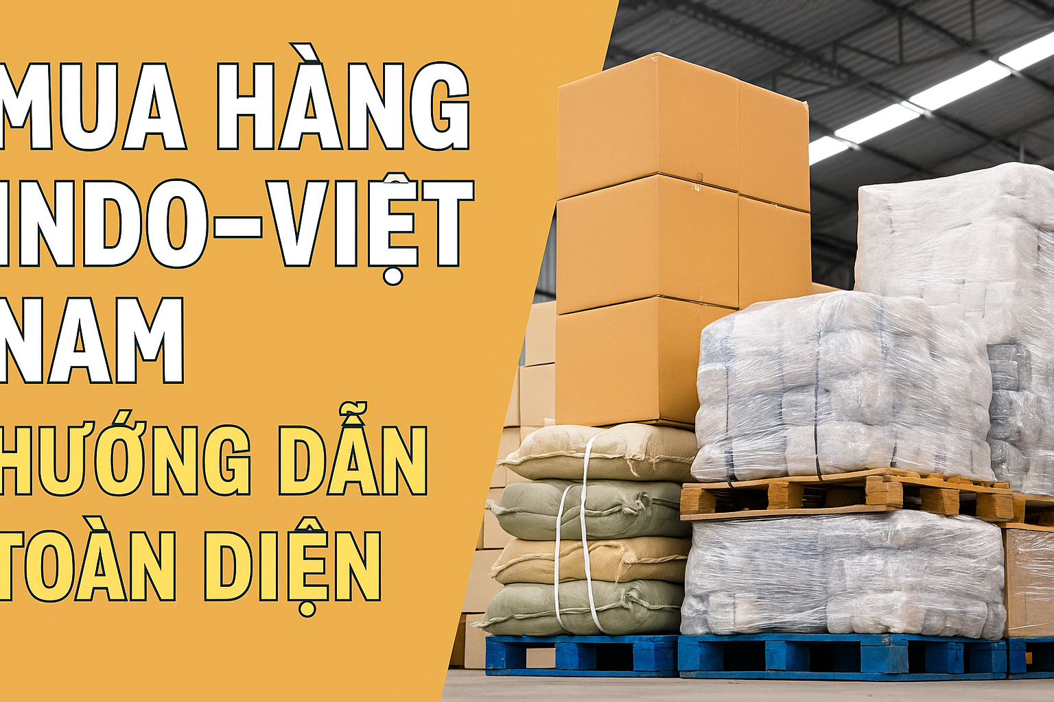 Hướng dẫn toàn diện dịch vụ mua hộ & vận chuyển từ Indonesia về Việt Nam