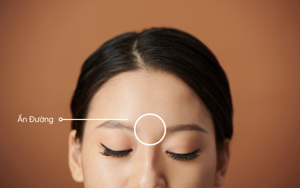 Vị trí huyệt Ấn Đường - 1 trong 3 huyệt vị chữa mất ngủ