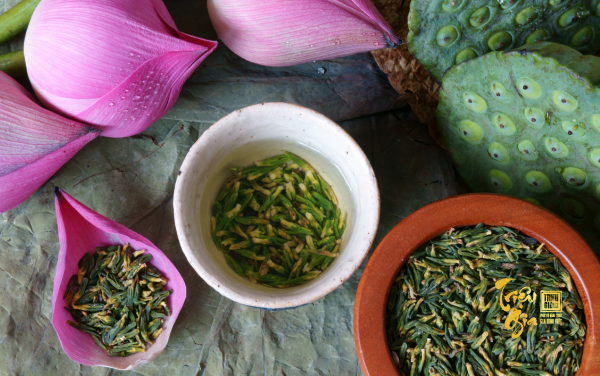 Tâm sen khô là lựa chọn phù hợp để pha trà