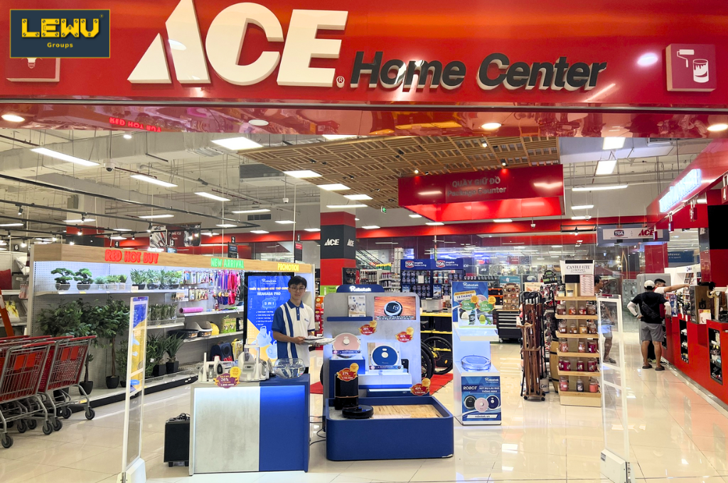 LEWU TRIỂN KHAI CHUỖI TRUNG TÂM ACE HOME CENTER VỚI TIÊU CHUẨN KỸ THUẬT CAO