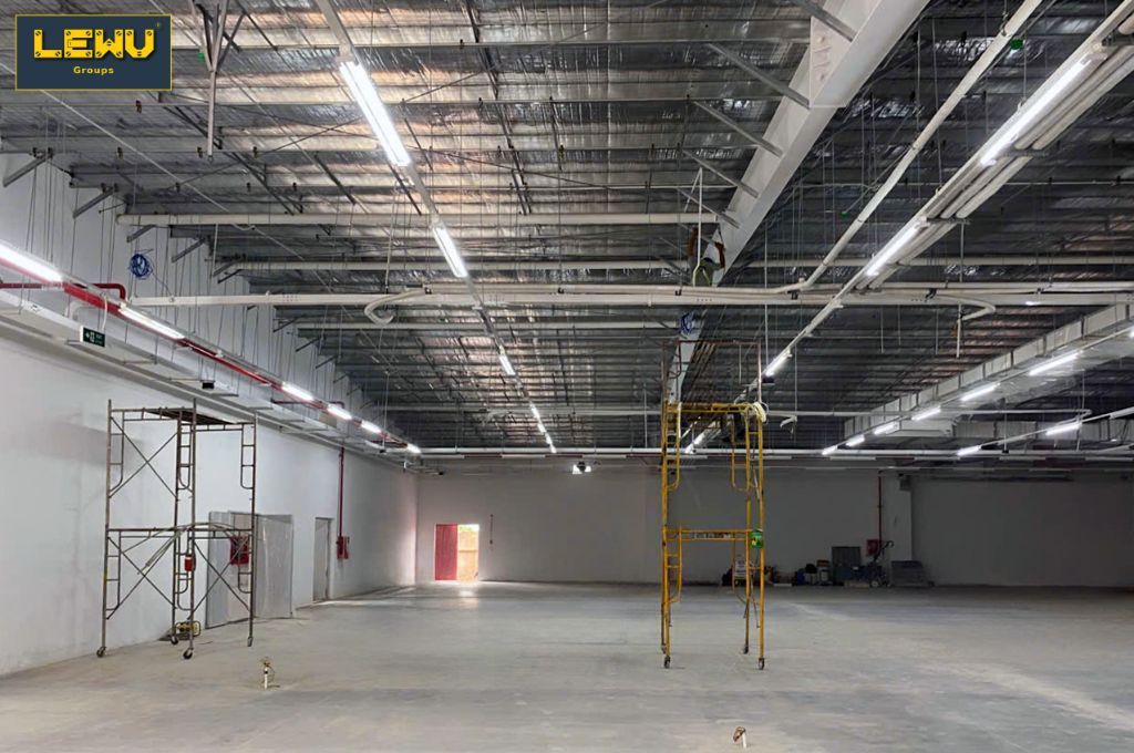 DỰ ÁN SIÊU THỊ GO! CỦ CHI: LEWU GROUPS DẪN ĐẦU GIAI ĐOẠN THI CÔNG HỆ THỐNG CƠ ĐIỆN