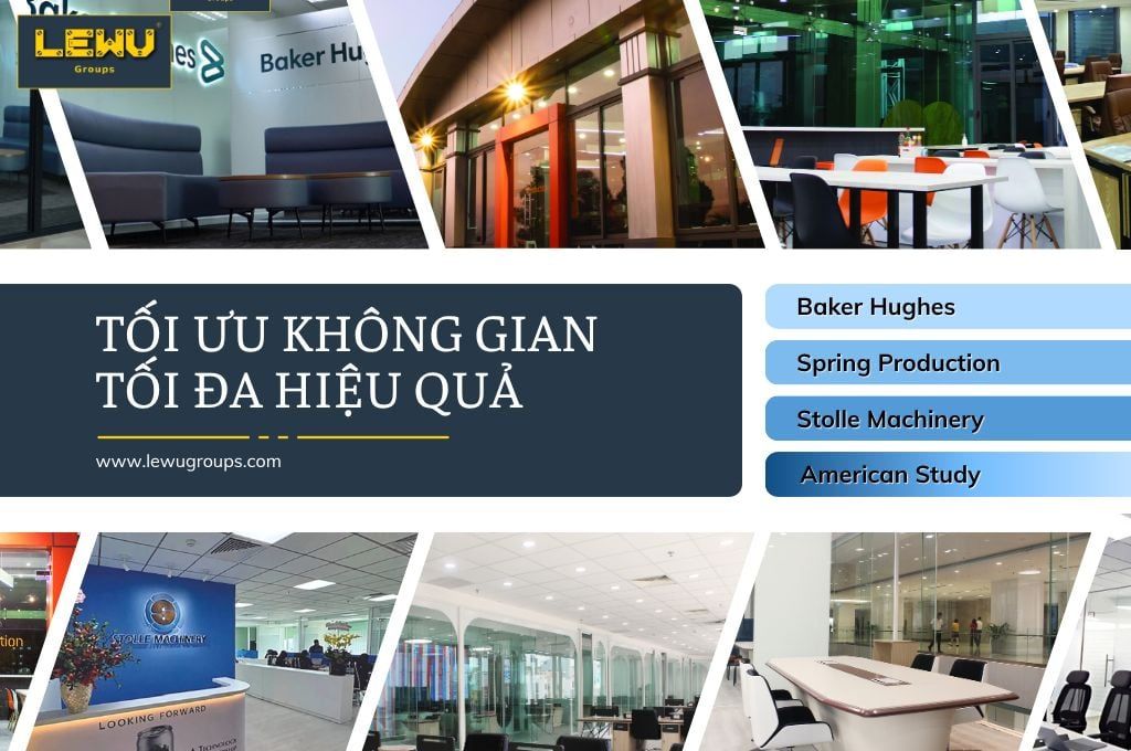 LEWU GROUPS ĐỘT PHÁ TRONG THI CÔNG VĂN PHÒNG
