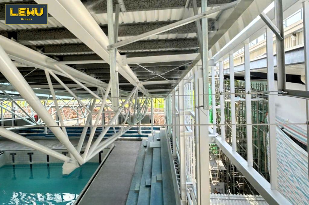 LEWU Groups cập nhật tiến độ thi công tại UNIS