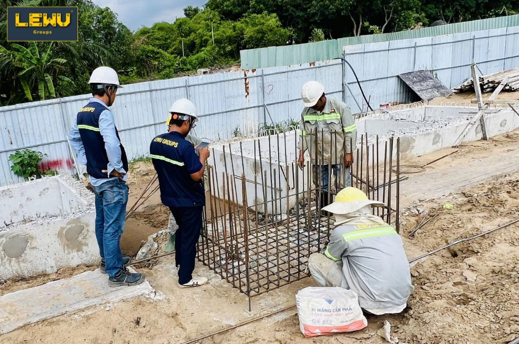 LEWU thi công GO Củ Chi đúng tiến độ