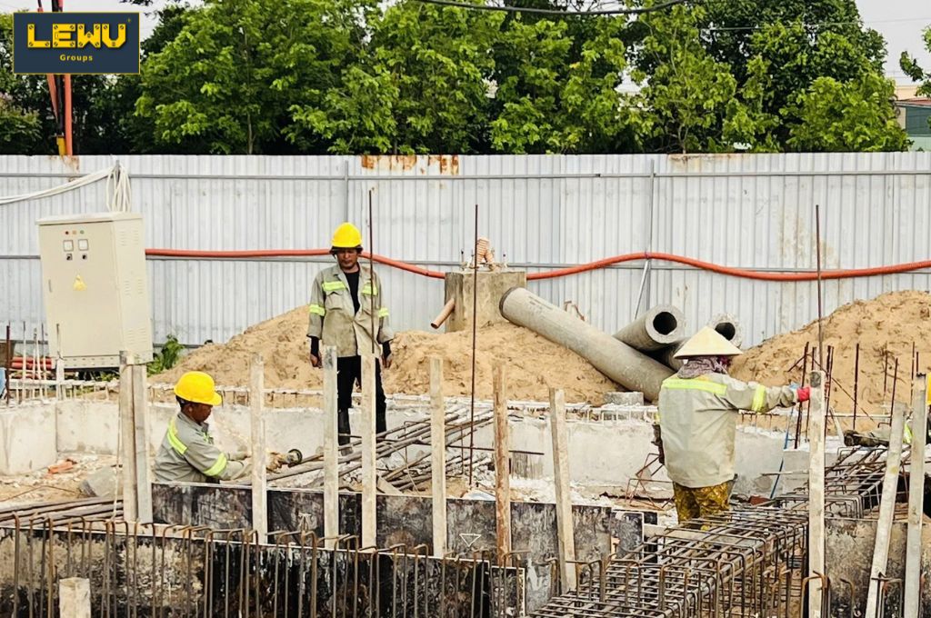LEWU thi công GO Củ Chi đúng tiến độ