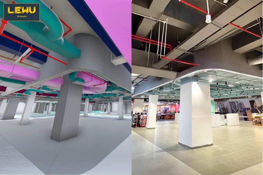 Từ bản thiết kế đến thực tế hoàn thiện GO! Thăng Long