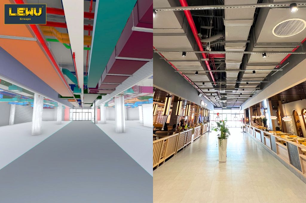 Từ bản thiết kế đến thực tế hoàn thiện GO! Thăng Long