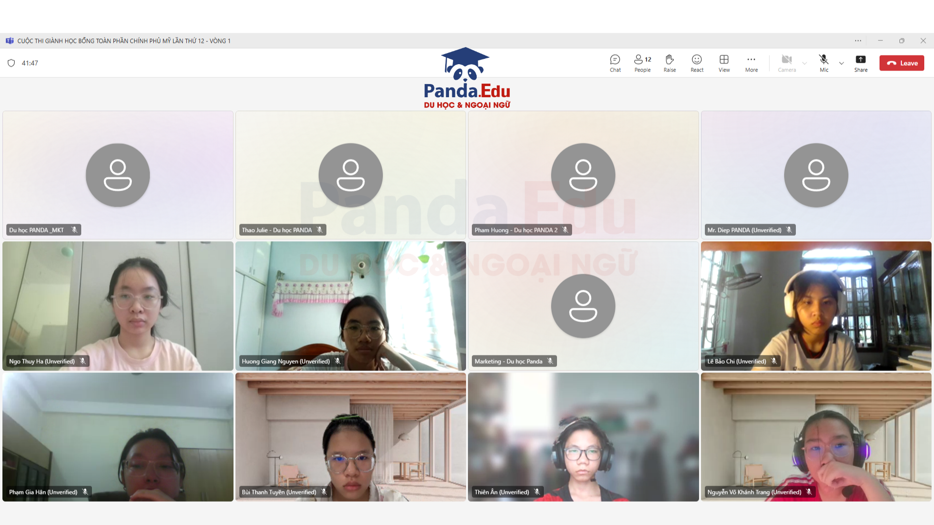 Vòng 1 Cuộc thi Giành Học bổng Mỹ GLVH lần thứ 12 chính thức bắt đầu – Chúc may mắn tới các thí sinh!