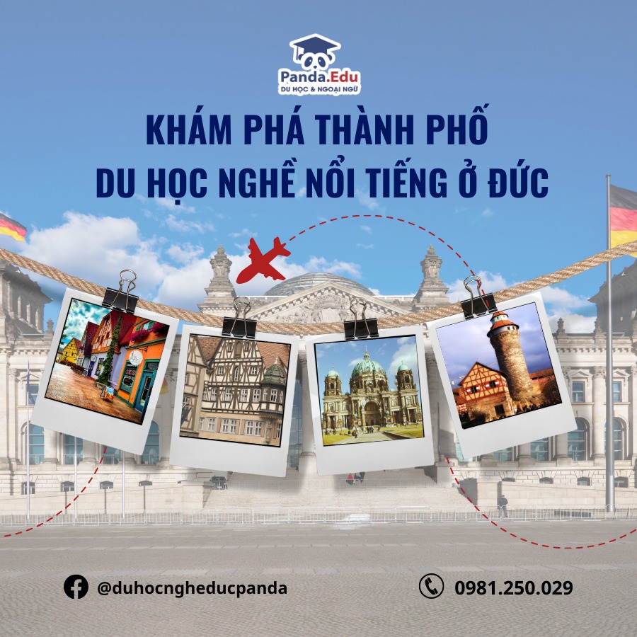 NHỮNG THÀNH PHỐ ĐÁNG ĐỂ DU HỌC NGHỀ TẠI ĐỨC - 2023