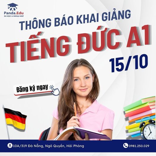 Khai Giảng Khóa Học Tiếng Đức A1