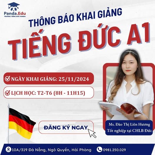 Khai Giảng Khóa Tiếng Đức Hải PHòng