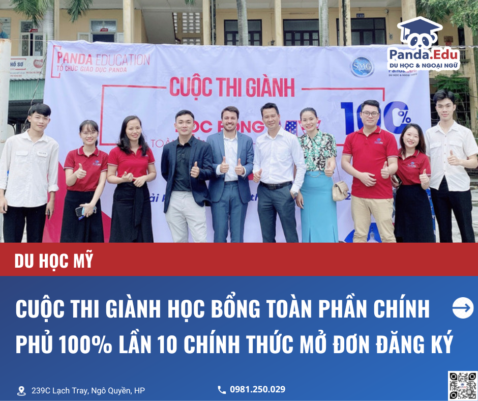Cuộc thi giành Học bổng toàn phần Chính phủ Mỹ