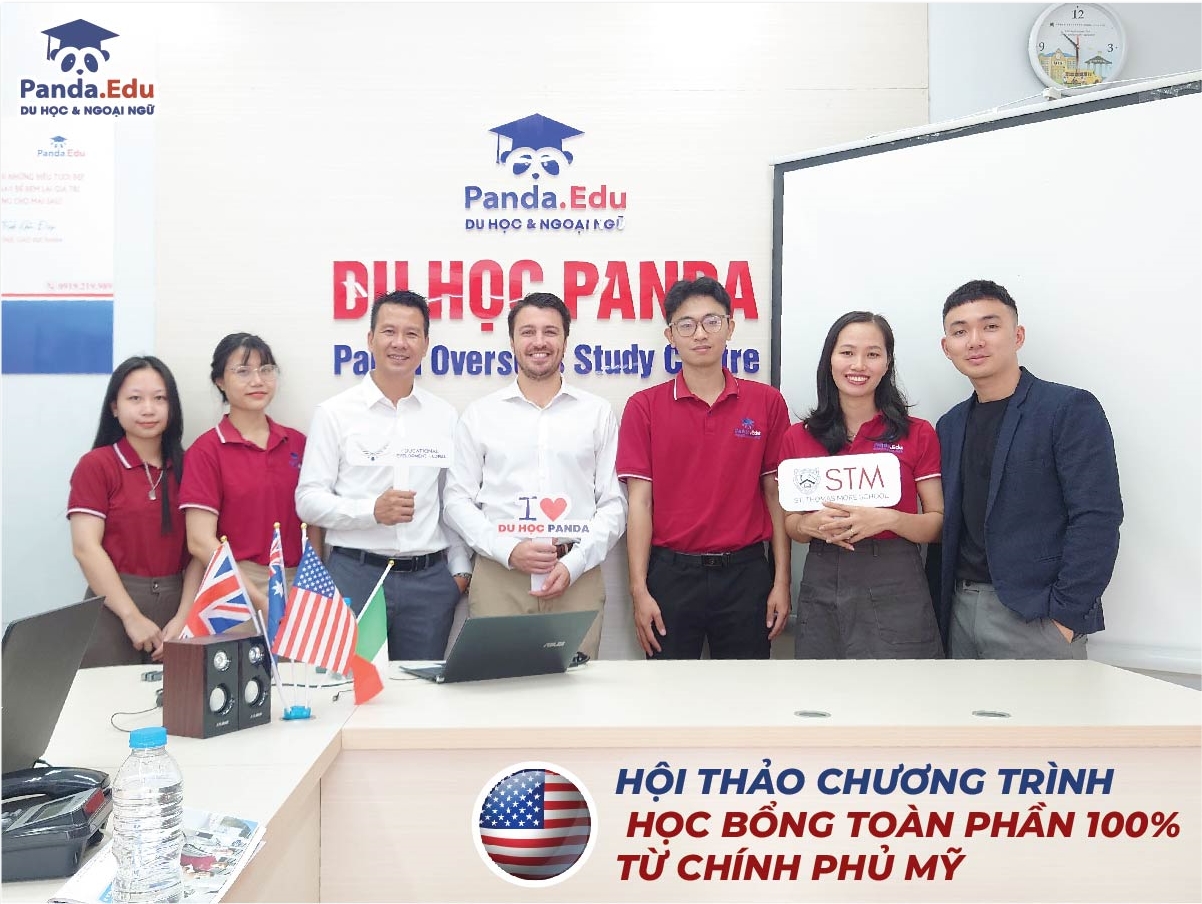 HỘI THẢO CHƯƠNG TRÌNH HỌC BỔNG TOÀN PHẦN TỪ CHÍNH PHỦ MỸ 100%