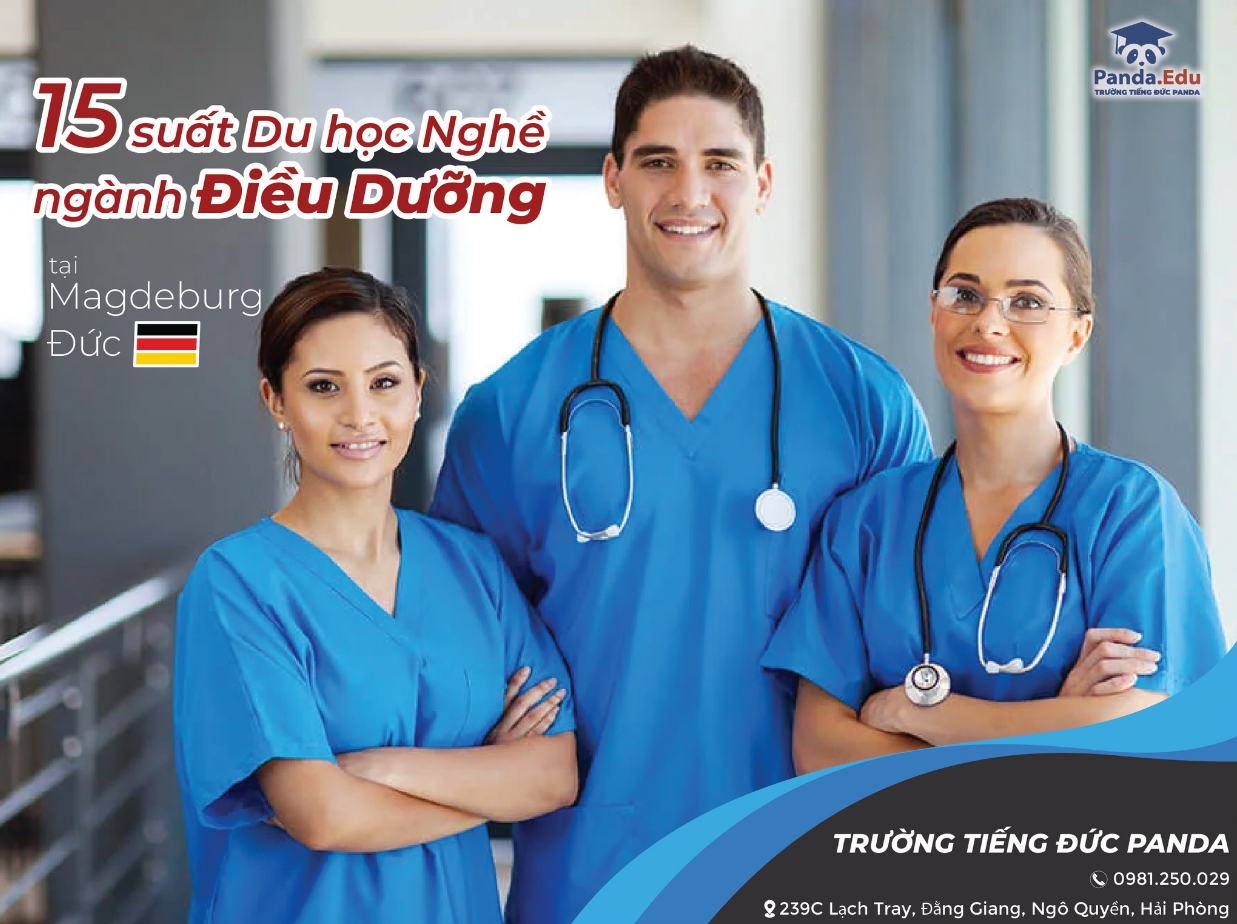 CƠ HỘI ĐỊNH CƯ ĐỨC VỚI DU HỌC NGHỀ NGÀNH ĐIỀU DƯỠNG NĂM 2023