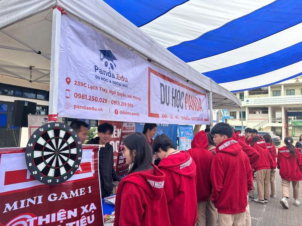 SỰ KIỆN HƯỚNG NGHIỆP CỦA PANDA TẠI TRƯỜNG THPT HỮU NGHỊ QUỐC TẾ