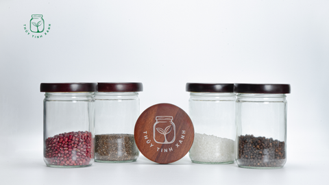 Làm đẹp căn bếp nhà bạn với bộ hũ đựng gia vị thủy tinh Germination