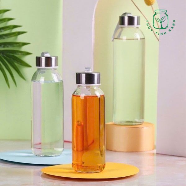 Chai thủy tinh nắp dây 310ml