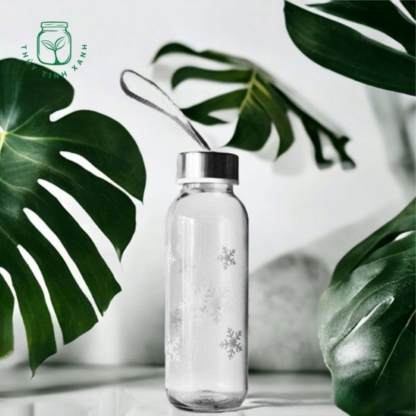 Chai thủy tinh nắp dây 310ml
