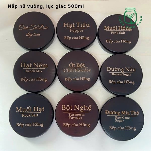 Nắp gỗ khắc chữ miễn phí theo yêu cầu