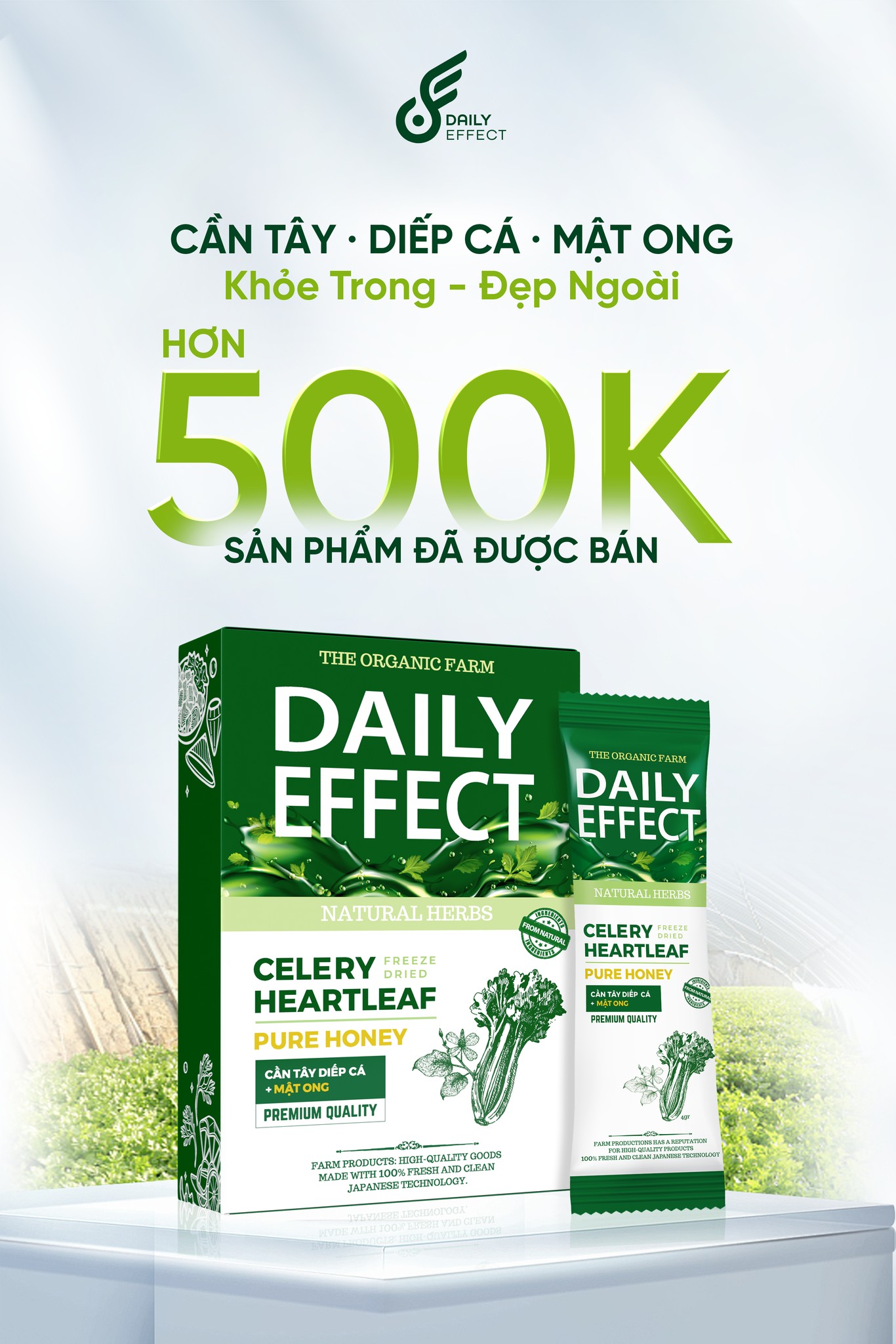 GIẢI MÃ CƠN SỐT NƯỚC UỐNG CẦN TÂY - DIẾP CÁ - MẬT ONG