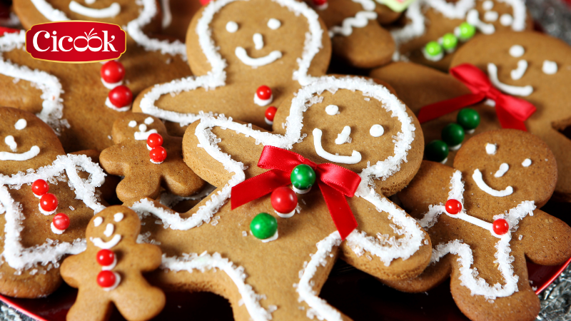 Cách làm bánh quy gừng Giáng Sinh đơn giản tại nhà