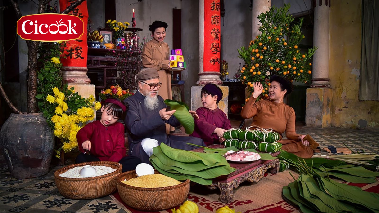 Chuẩn bị các món ăn ngày tết 2025 với ngụ ý sung túc