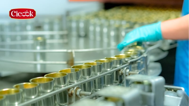 Cicook sử dụng công nghệ thực phẩm thông minh nào vào sản xuất?