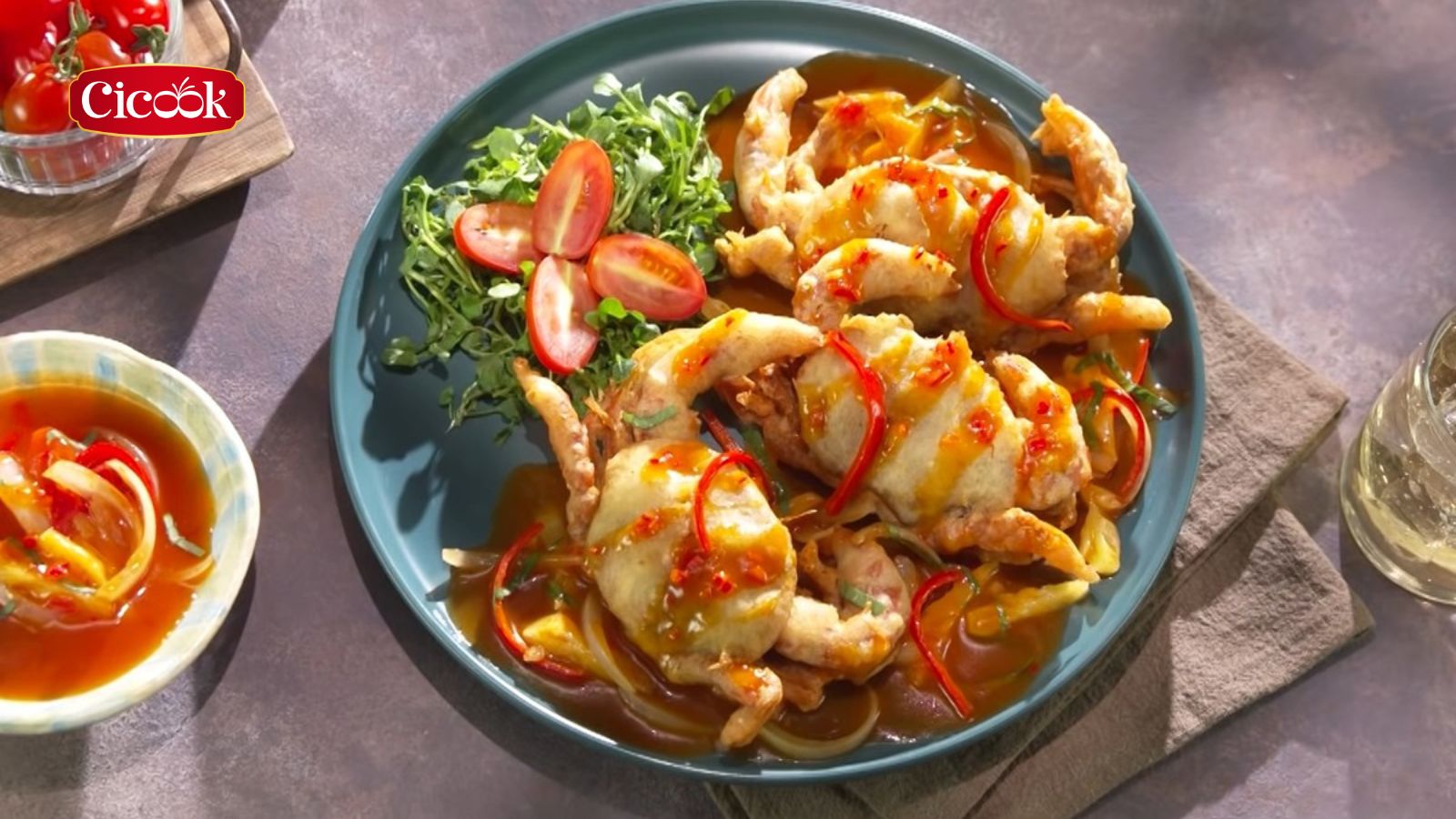 032 - CUA LỘT CHIÊN GIÒN XỐT CHUA CAY