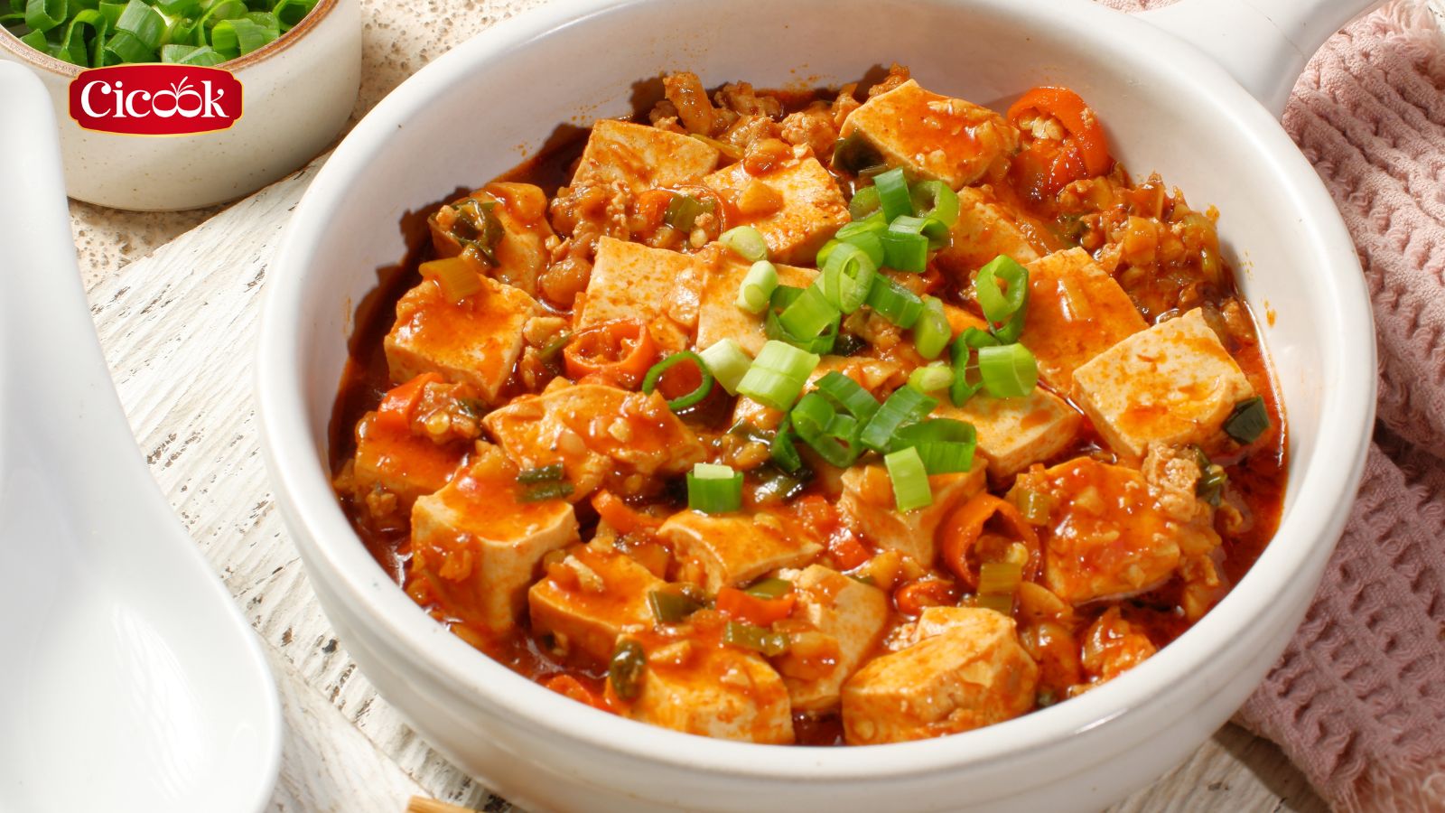 026 - ĐẬU HỦ CHIÊN XỐT CHUA CAY