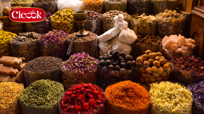 Gia vị tươi có sẵn từ Cicook cánh tay đắc lực cho tạo nên món ăn ngon