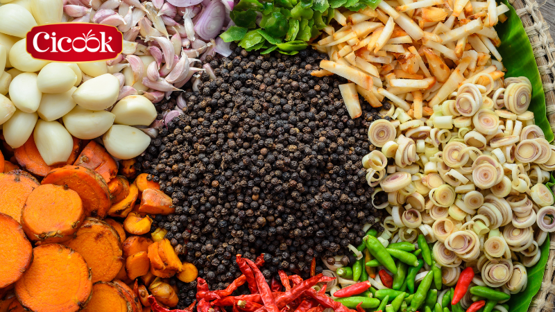 Các loại gia vị tươi tiện lợi phổ biến trong các món ăn Việt