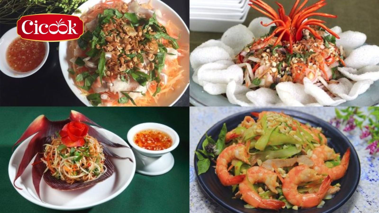 Các món nộm ngon ngày Tết: Hương vị tươi mát cho mâm cơm đoàn viên