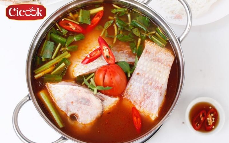 Hướng dẫn cách nấu lẩu cá diêu hồng chua cay đậm đà, hấp dẫn