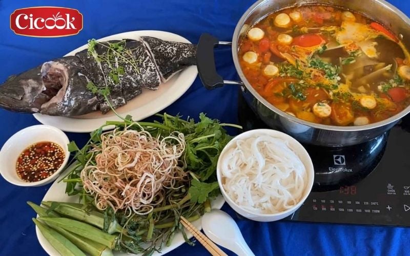 Cách nấu lẩu cá song chua cay siêu ngon chuẩn vị tại nhà